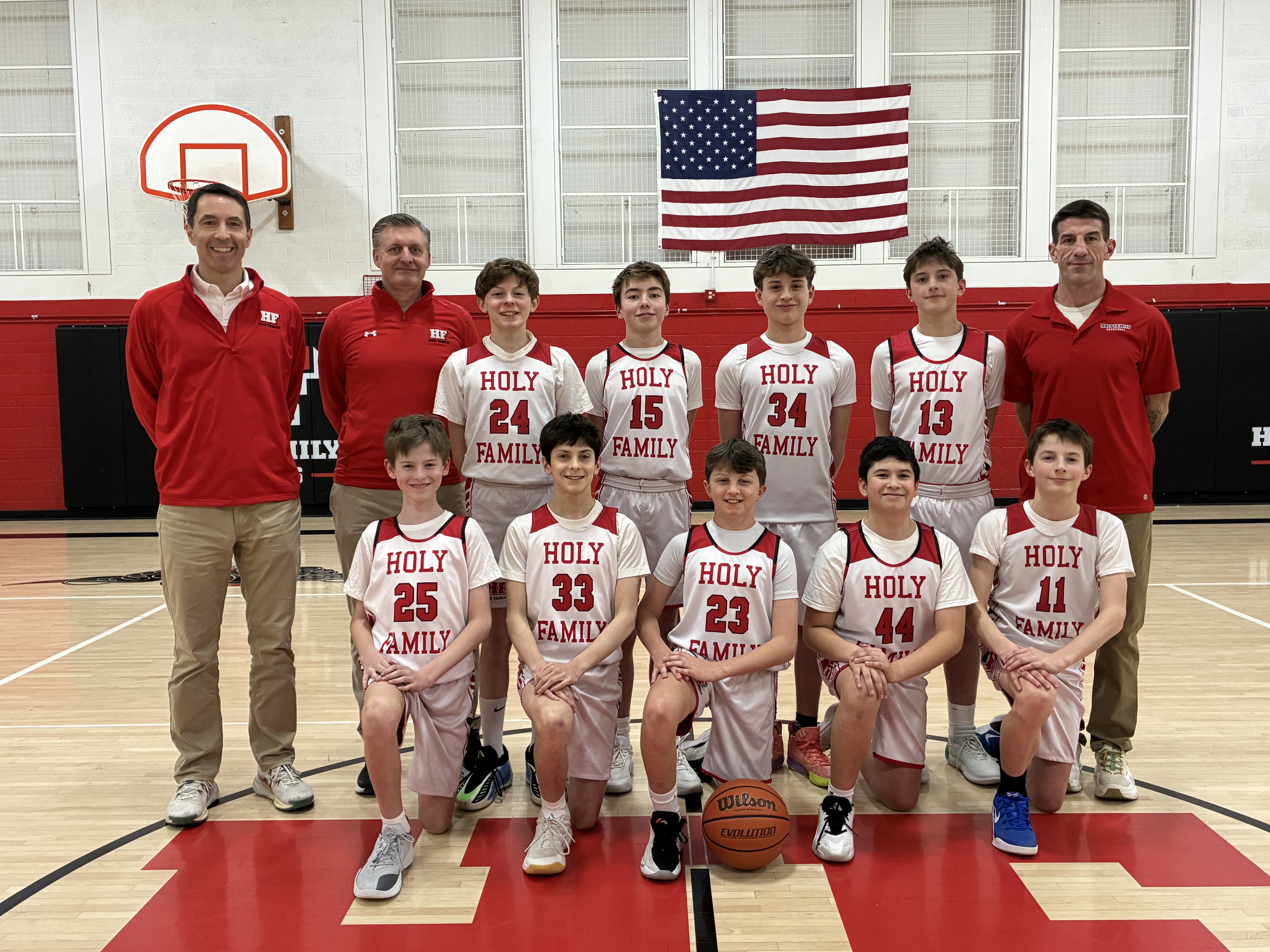 Boys - Holy Family  Team Picture