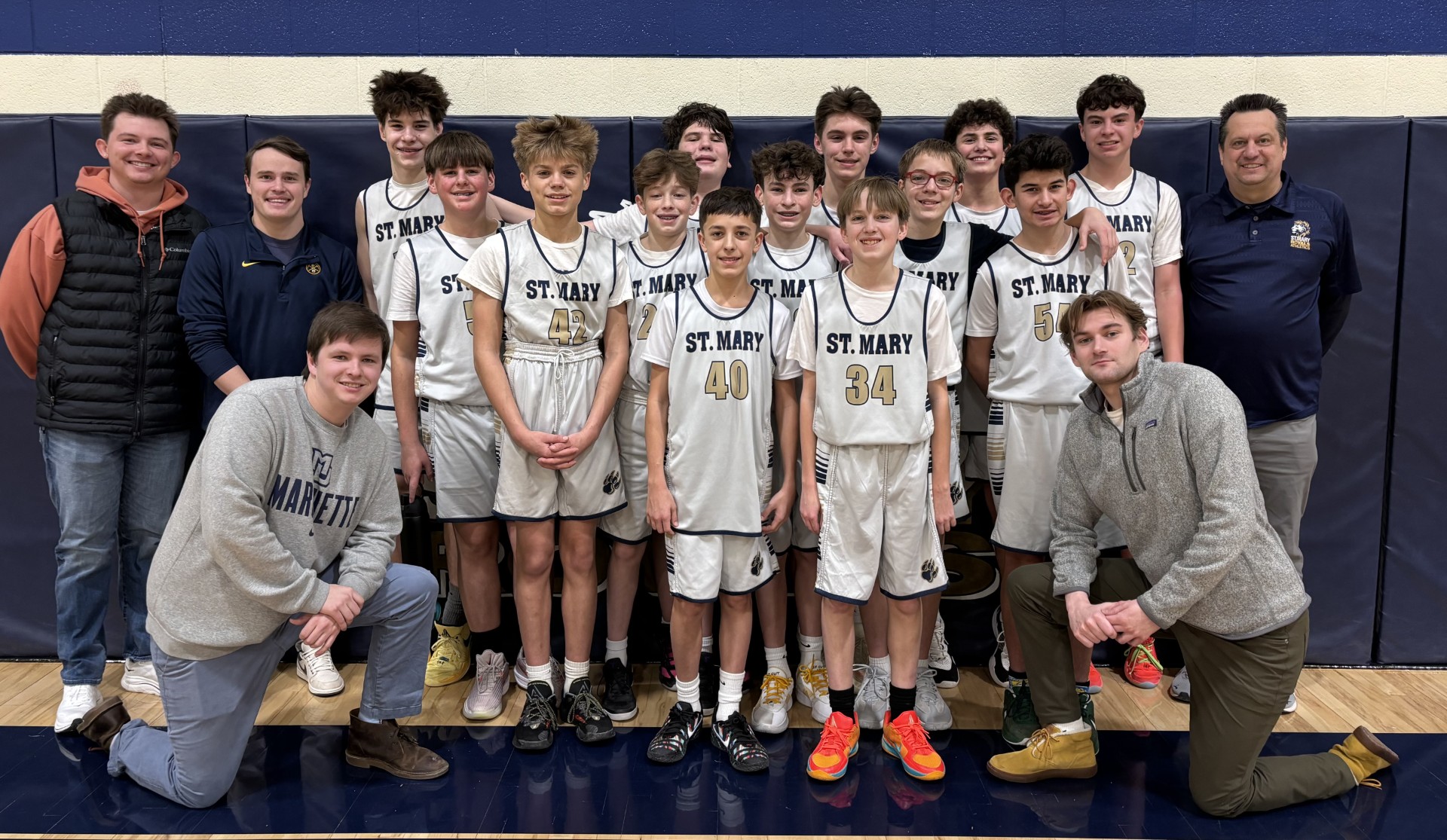 Boys - St. Mary - Hales Corners Team Picture
