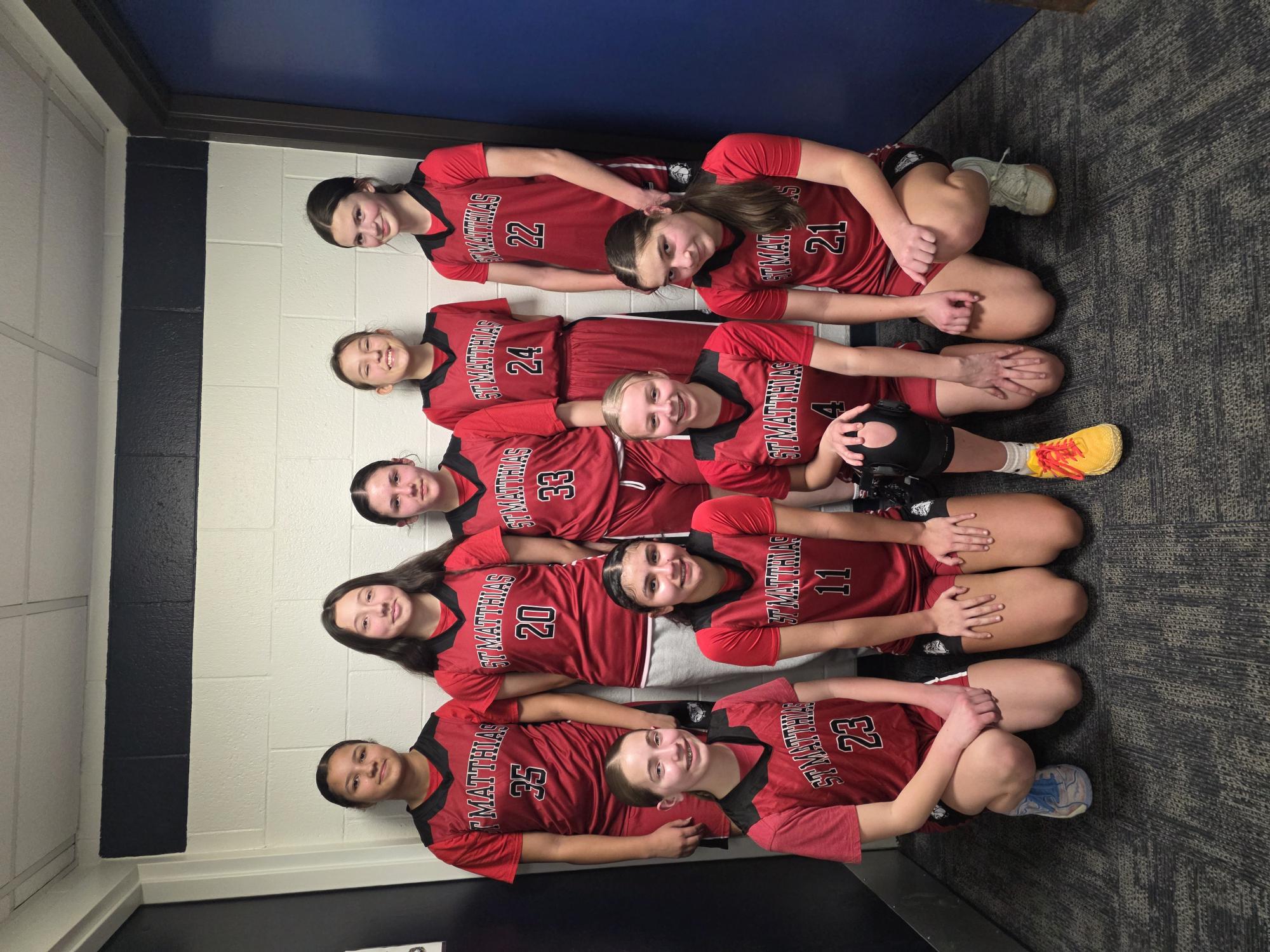 Girls - St. Matthias/St. Gregory the Great/St. John the Evangelist Team Picture