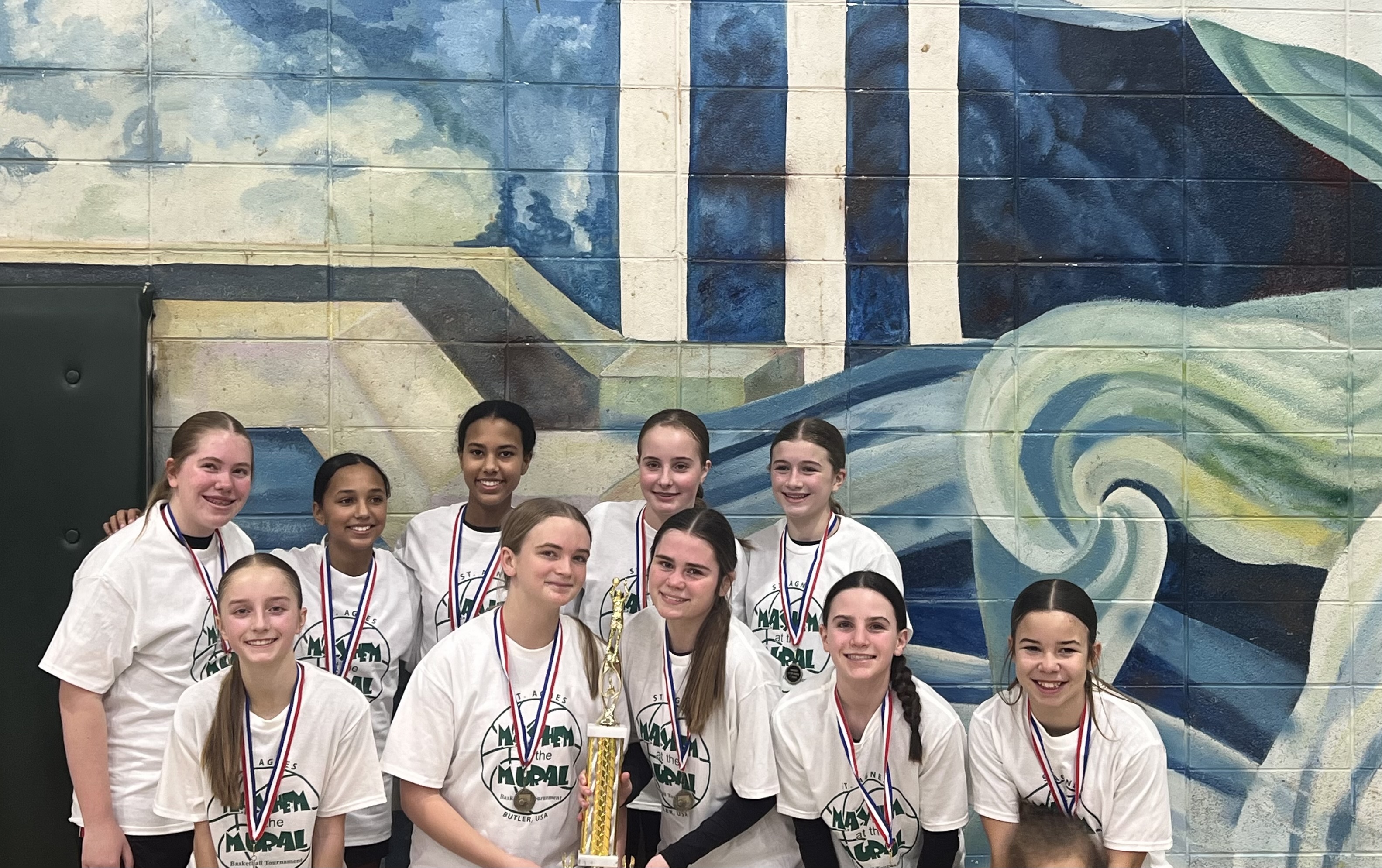 Girls - St. Monica/St. Robert Team Picture